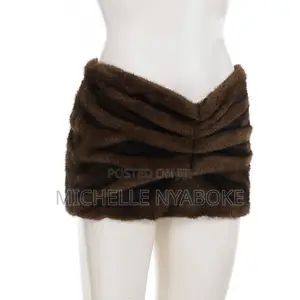 Fur Short Skirt