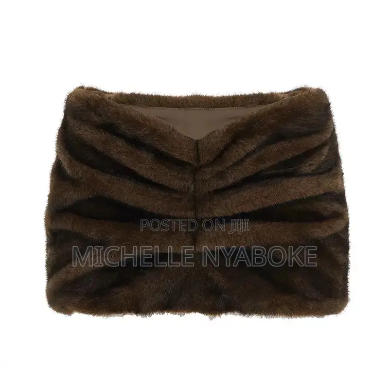 Fur Short Skirt