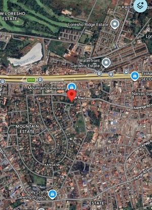 1⁄4 Acre Prime Plot Near Mountain View Mall – 250m From Waiyaki Way