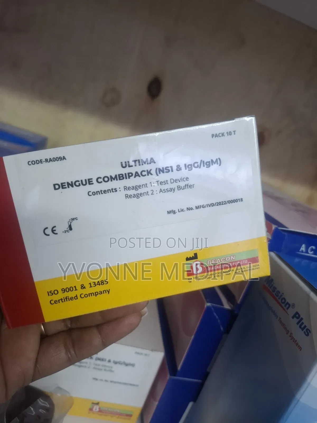 Dengue Combo Pack (Ns1 + Igg/Igm).