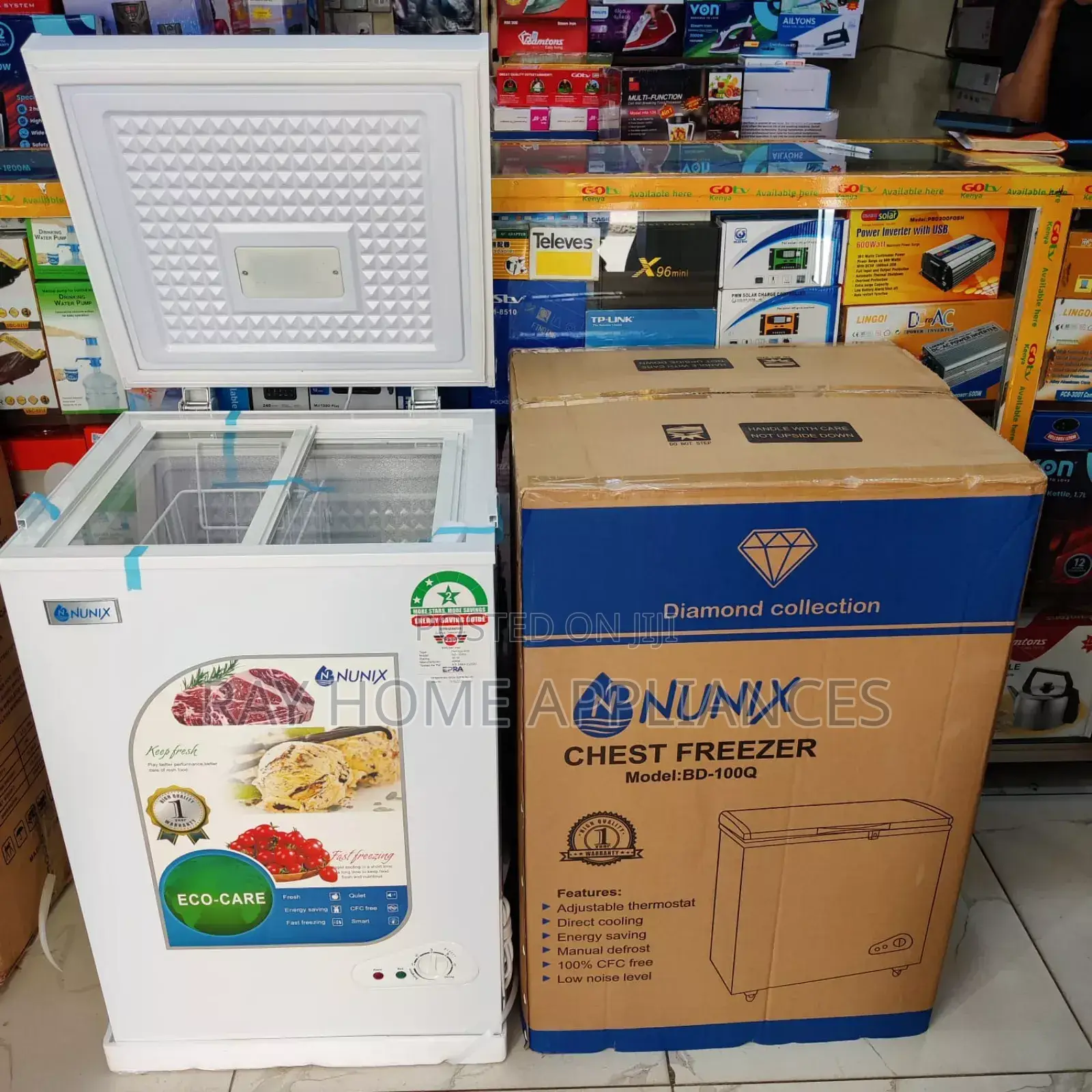 100litres Nunix Chest Freezer