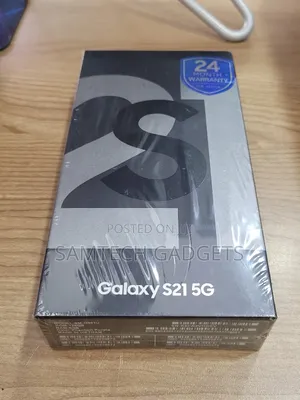 New Samsung Galaxy S21 5G 128 GB Purple