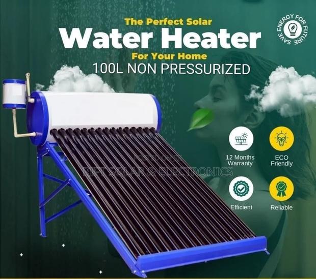 100 Litres Non Pressurized Fresh Water Heater Complete For Home Use - main view