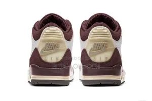 Air Jordan 3  A  Ma Maniere ‘🐾
“Burgundy Crush “
Quality Pure Leather