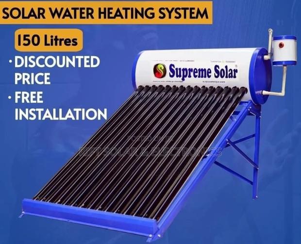 150 Litres Non Pressurized Fresh Solar Water Heater Complete - main view