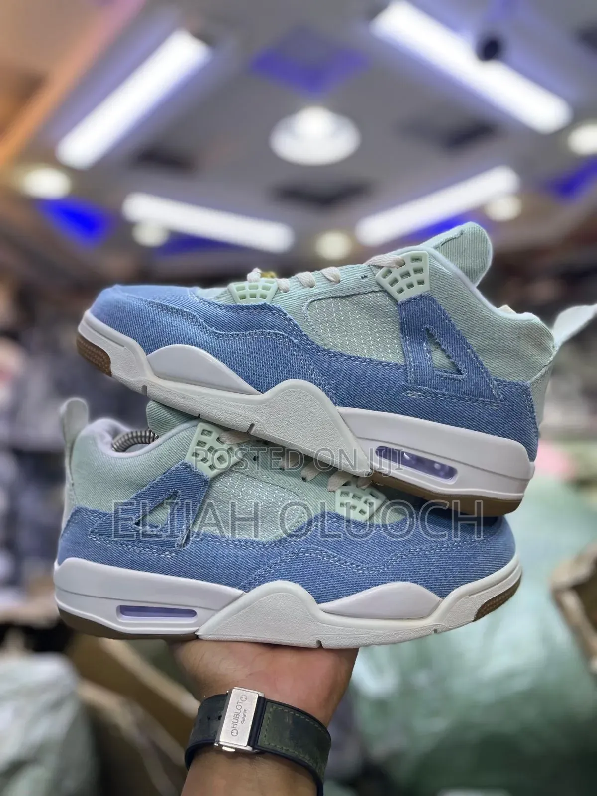 Air Jordan 4 Tex 🐾
Denim Worn Out Blue 

Quality Pure Leather