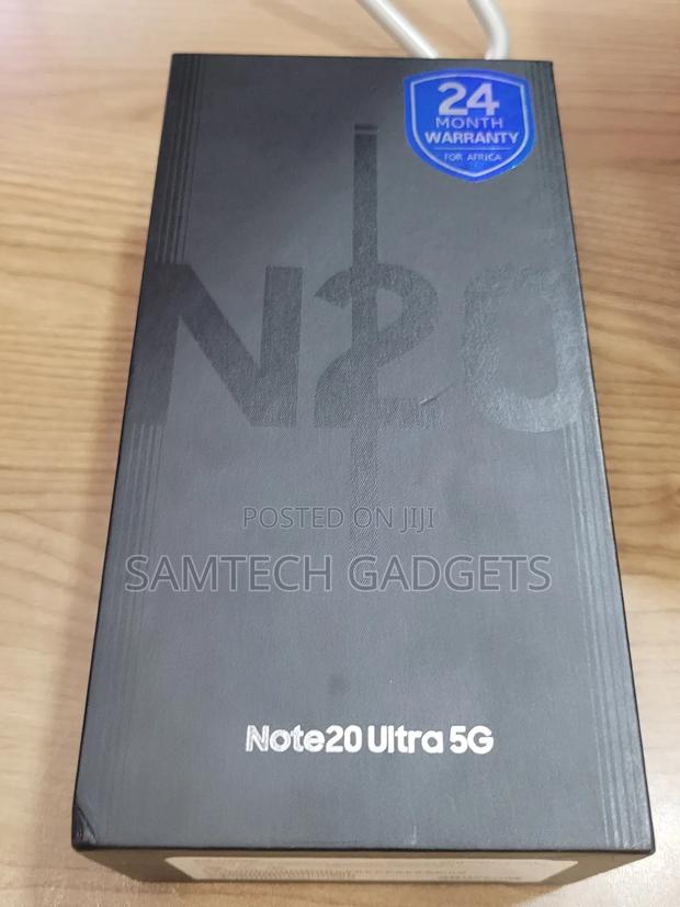 New Samsung Galaxy Note 20 Ultra 256 GB Black - main view