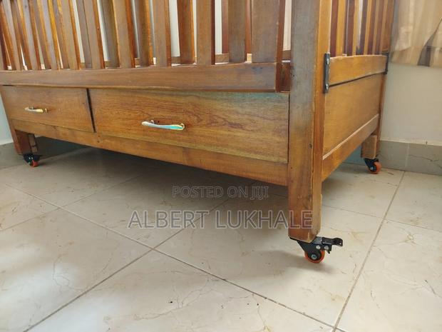 Babycot With Wheels and 2x4 Mattress