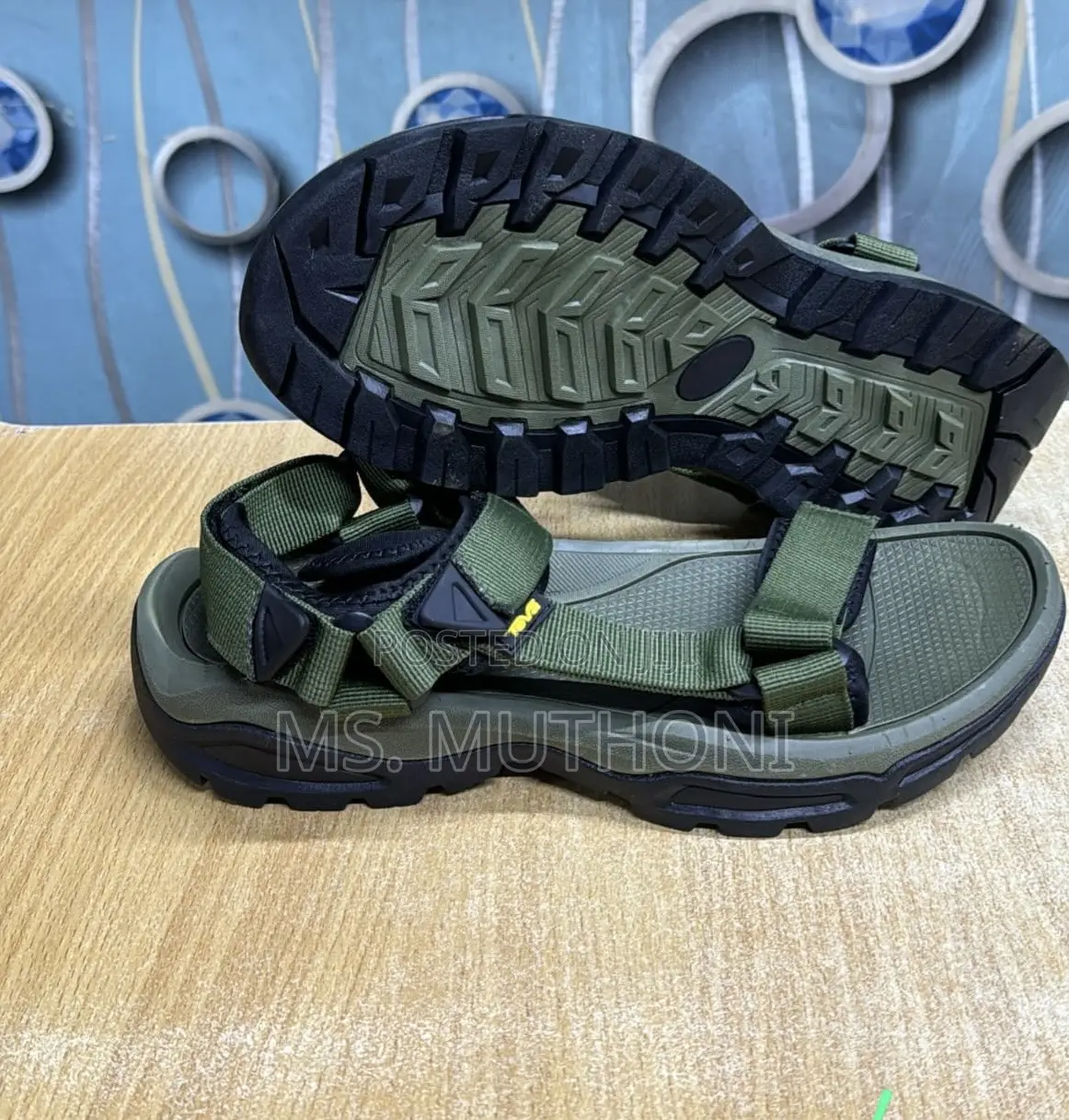 Men’S Outdoors Summer Teva Open Sandals (40,41,42,43,44 ,45)