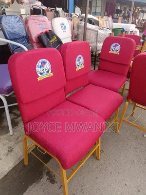 Powder Coated Church Chairs With Branding 