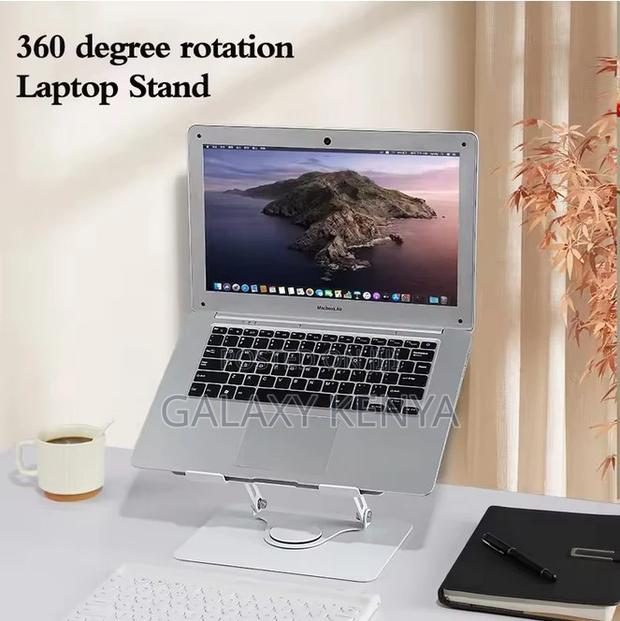 Adjustable Laptop Stand With Dual Cooling Fans - thumbnail 2
