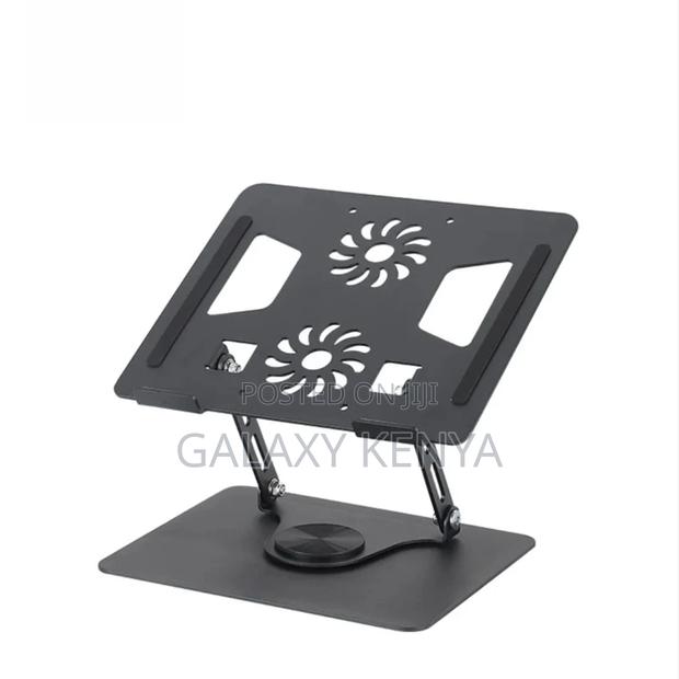 Adjustable Laptop Stand With Dual Cooling Fans - thumbnail 7