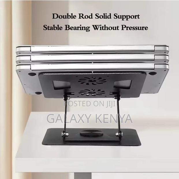 Adjustable Laptop Stand With Dual Cooling Fans - thumbnail 9