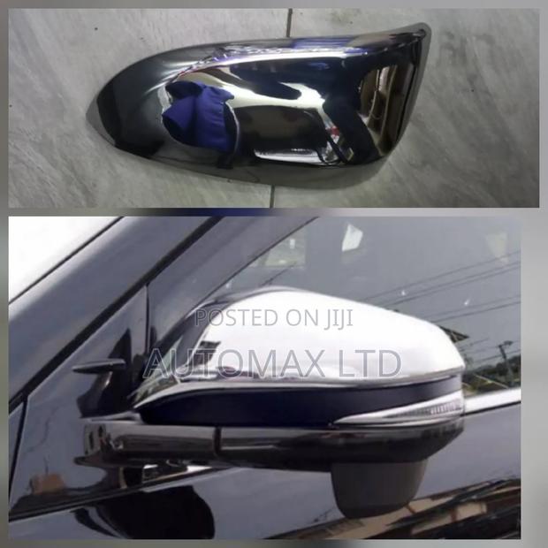 Chrome Side Mirror Cover. For Toyota Harrier, Yr2014+ - main view