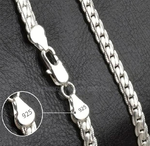 Sterling Silver Hip Hop Necklace - thumbnail 3
