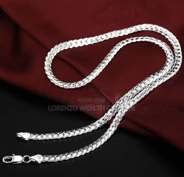 Sterling Silver Hip Hop Necklace - thumbnail 5