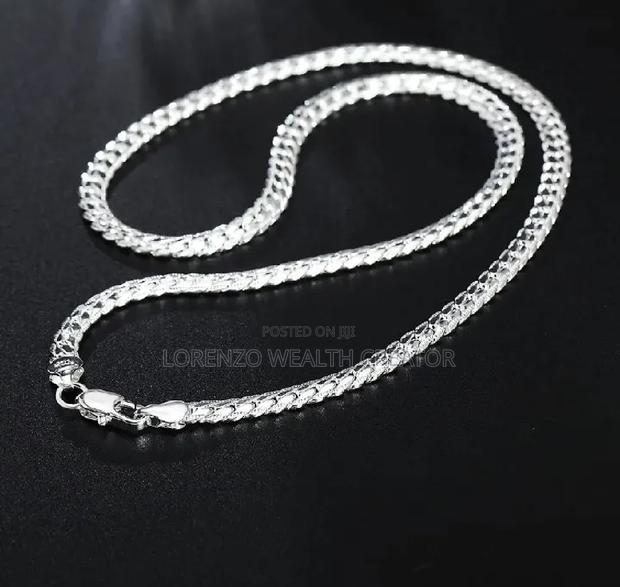 Sterling Silver Hip Hop Necklace - thumbnail 7