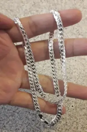 Sterling Silver Hip Hop Necklace