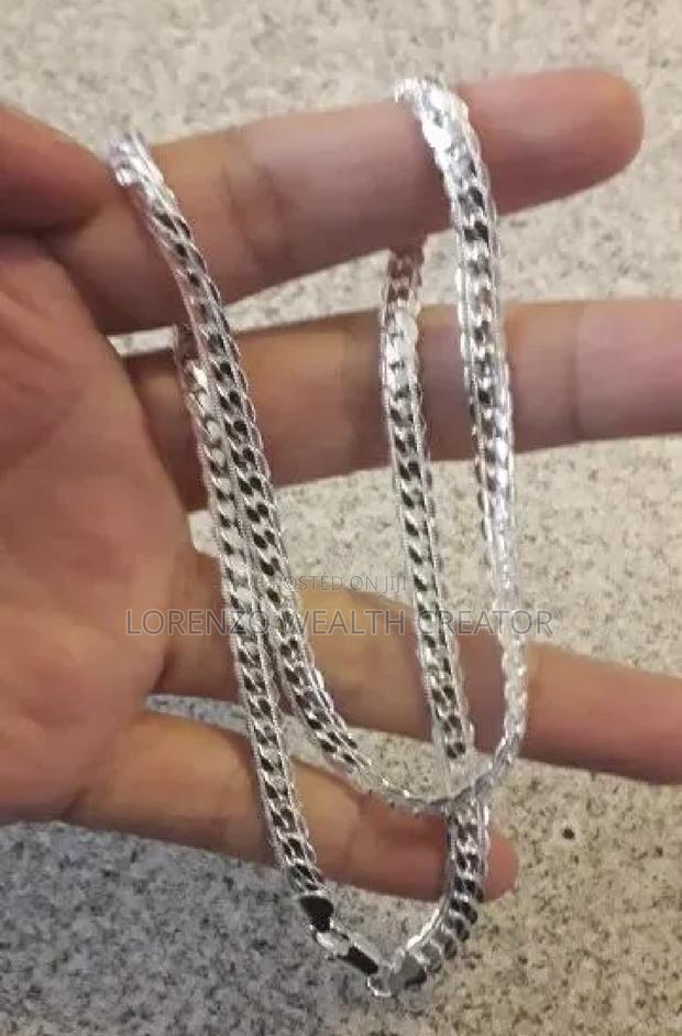 Sterling Silver Hip Hop Necklace - thumbnail 6