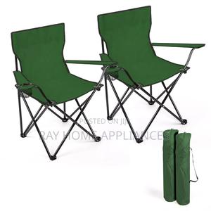 Strong , Foldable Portable Camping Chairs Black, Blue , Red Green - main view