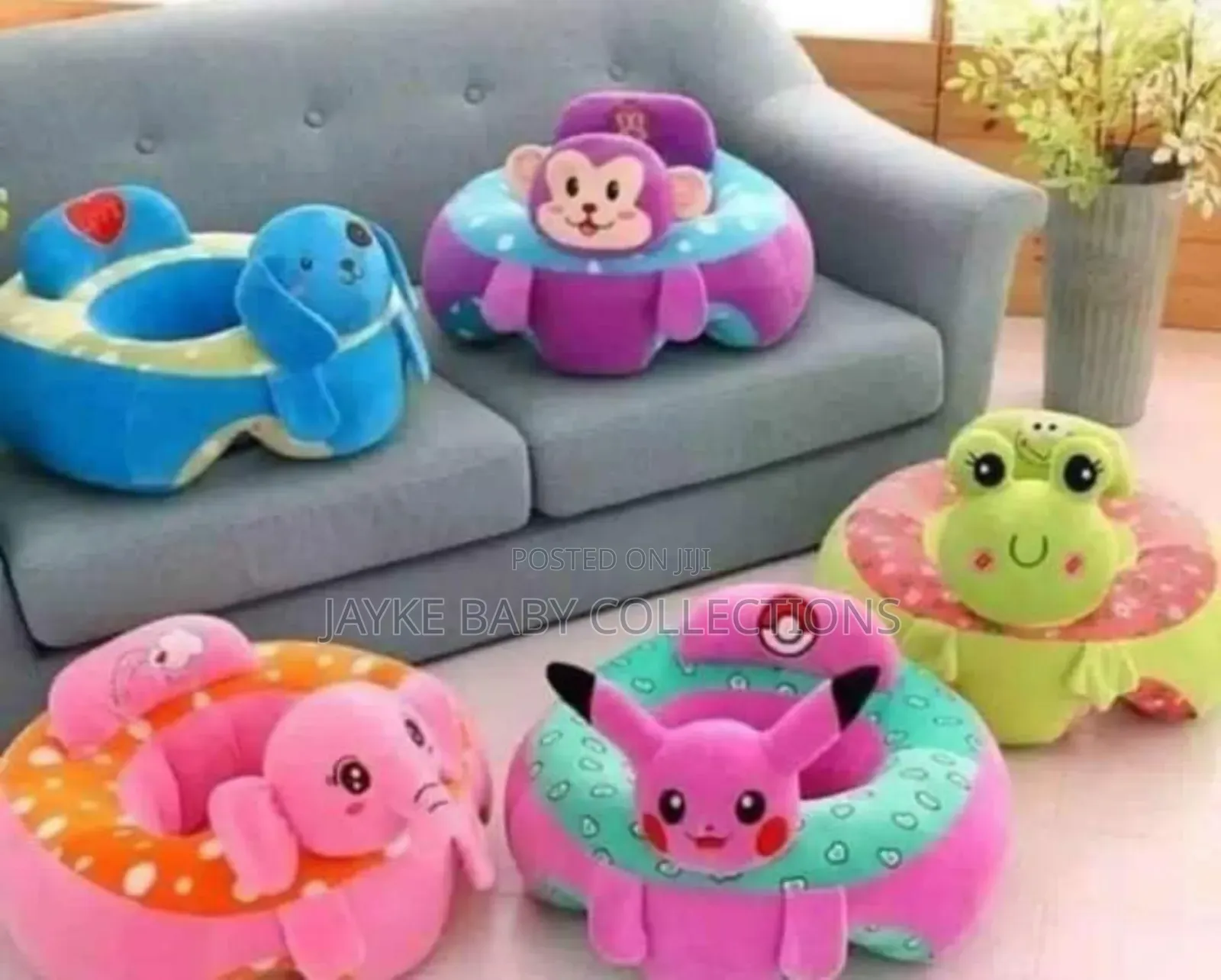 Plush Baby Sit-Me-Up Support Seat Pillow