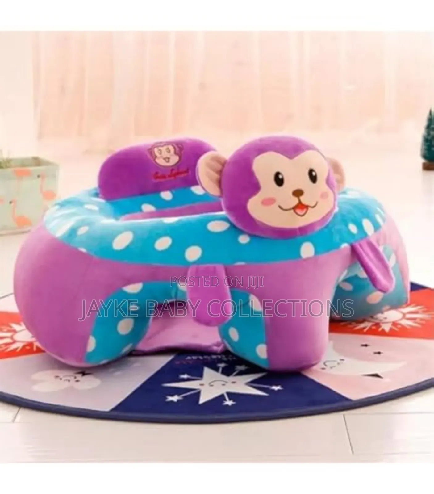 Plush Baby Sit-Me-Up Support Seat Pillow
