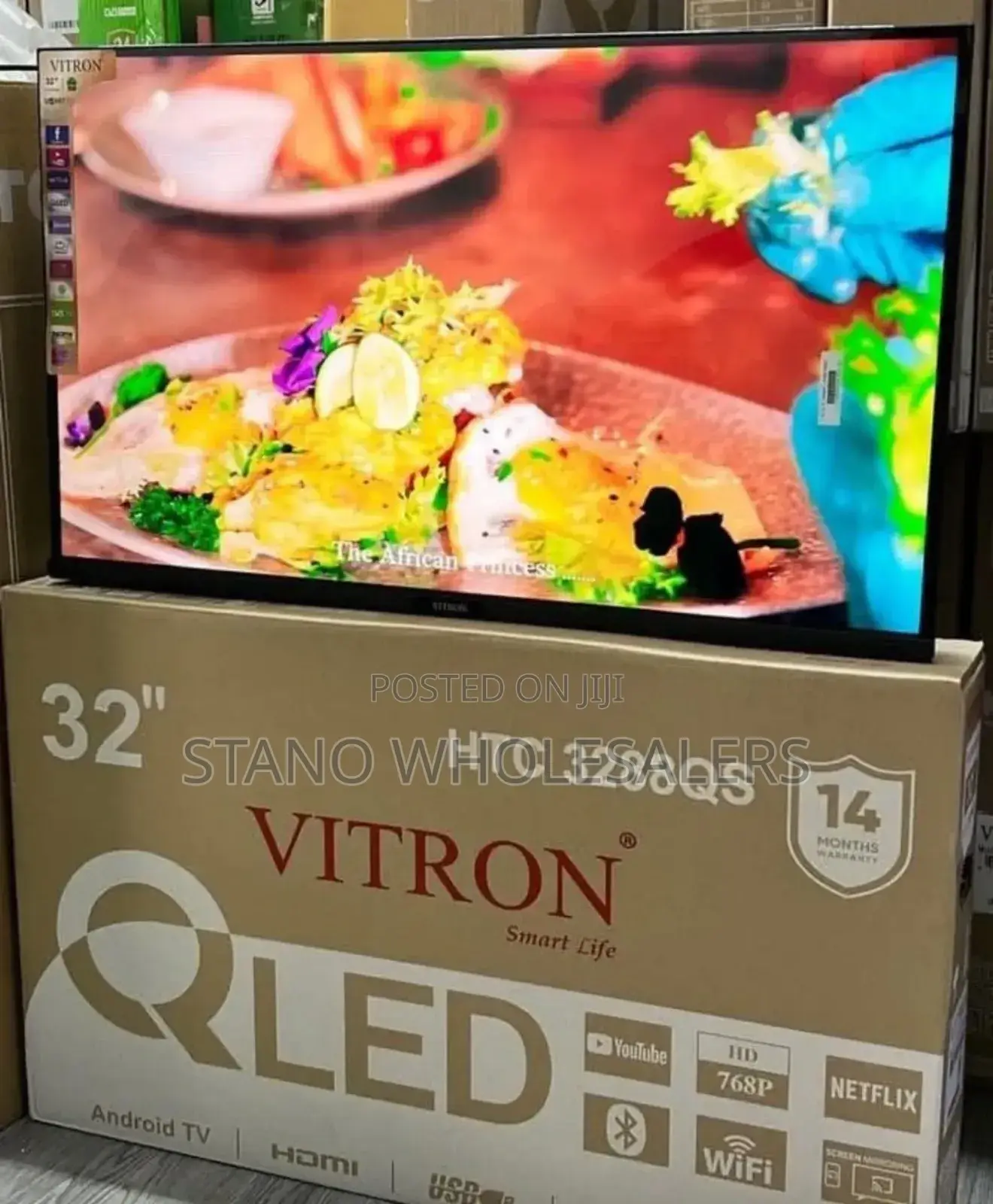 Vitron 32' Inch Qled Television HTC 3288qs