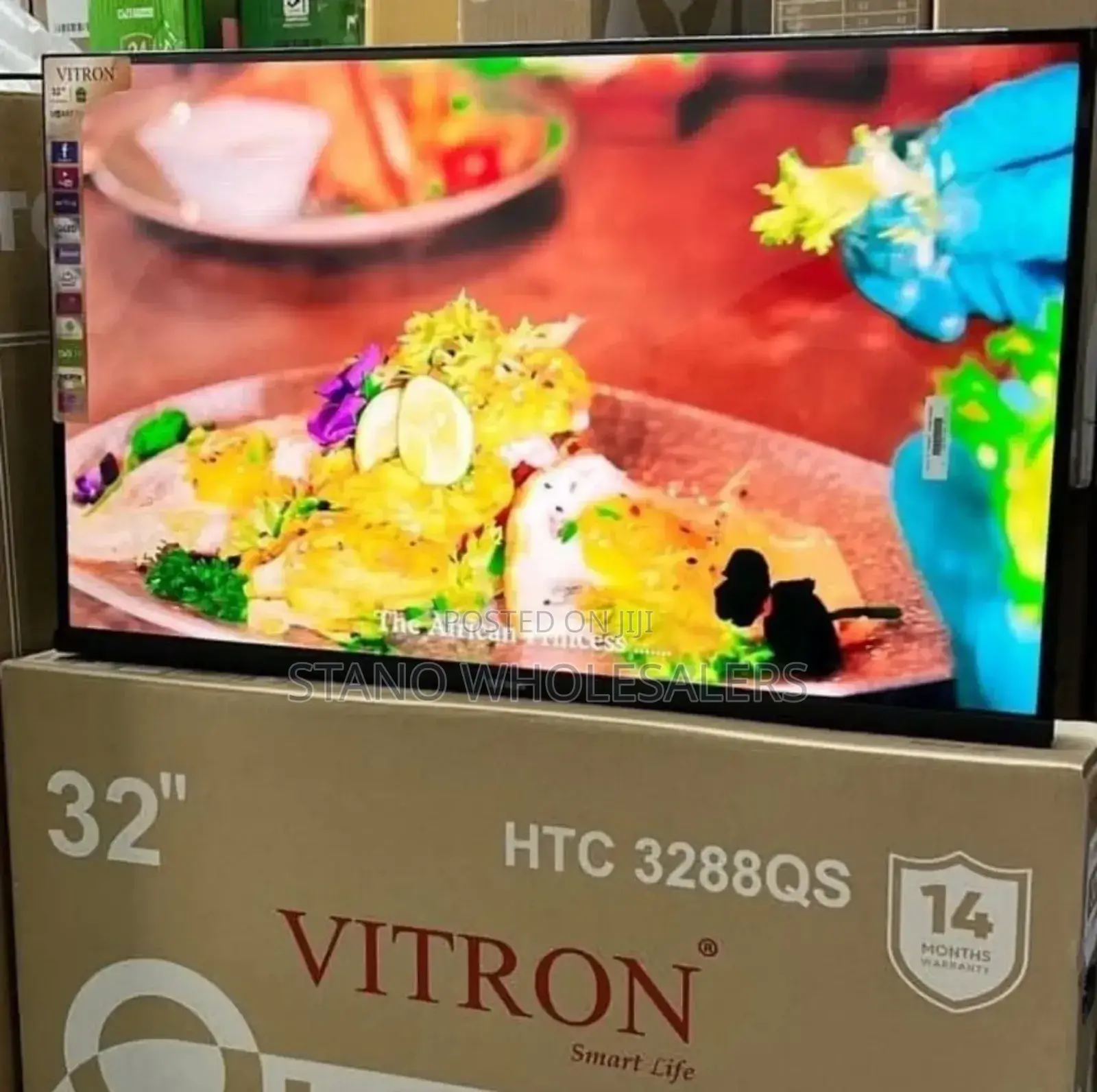 Frameless Vitron 32 Inch Qled Television