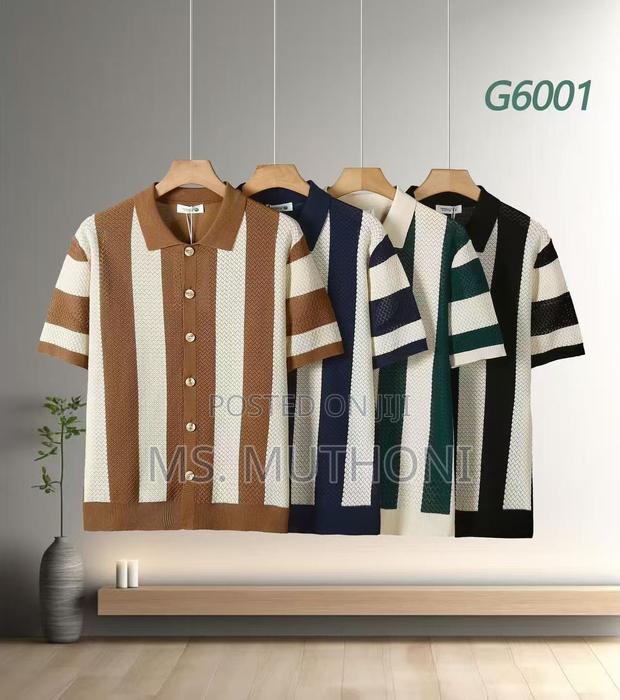 Knit Polo T-Shirt Design From M to 3xl