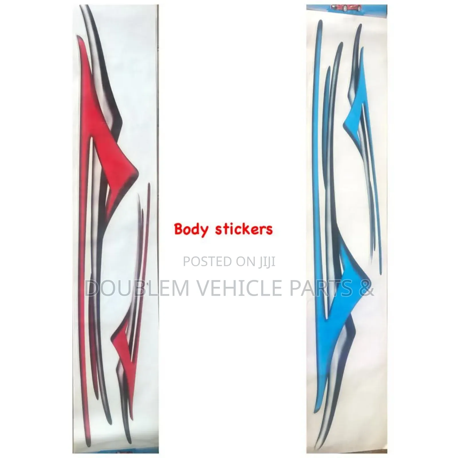 Car Body Stickers Universal Sports View Fire/Eagle Assorted Colours