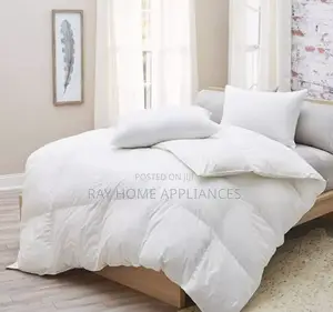White Unbinded Duvets 1pc Duvet,1pc Bedsheet,2pcs Pillow Cases 6x6
