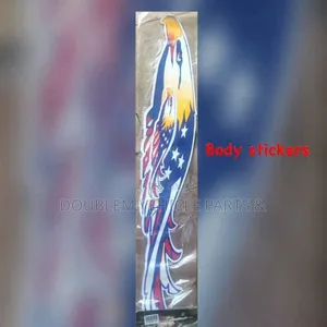 Car Body Stickers Universal Sports View Fire/Eagle Assorted Colours