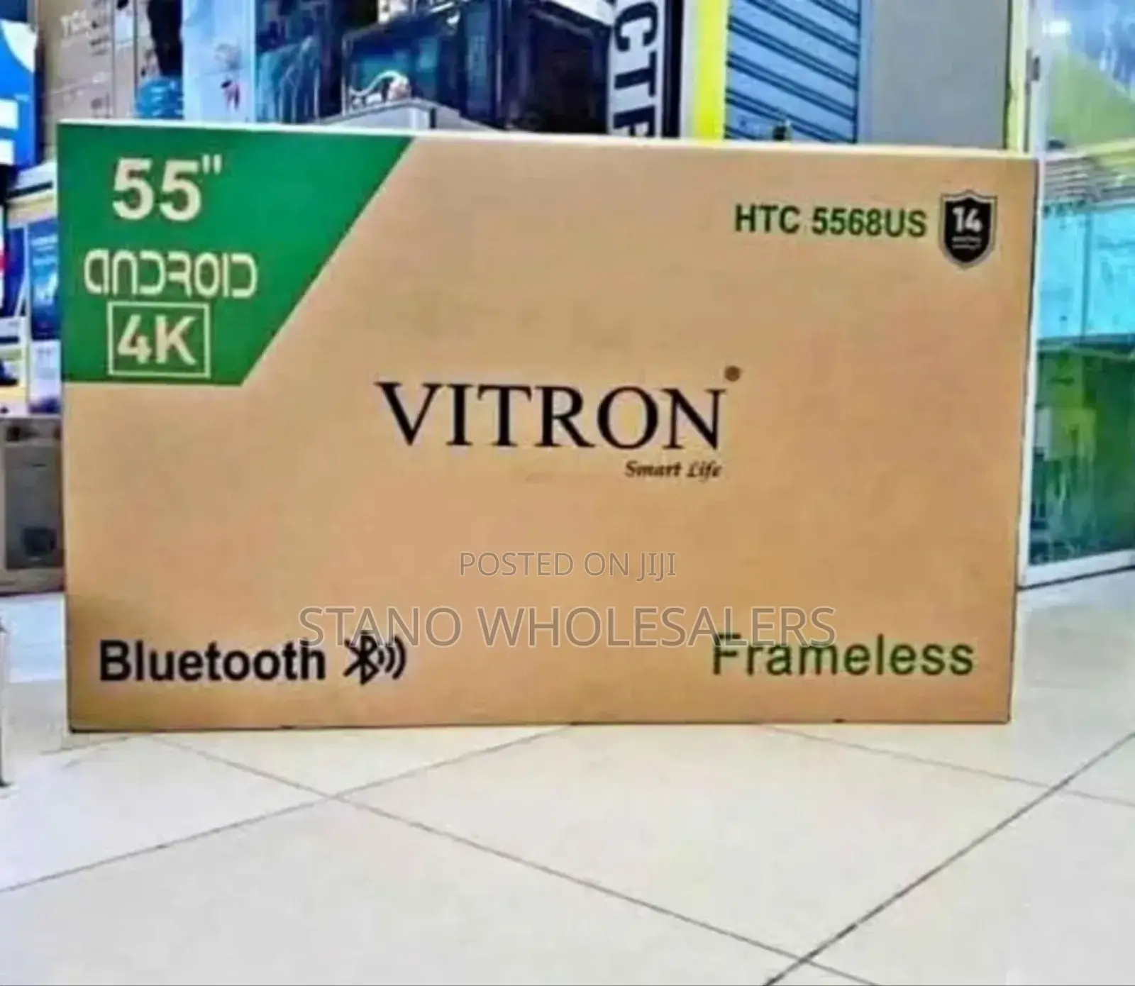 Bluetooth Enabled Viton 55 Inch Android Television