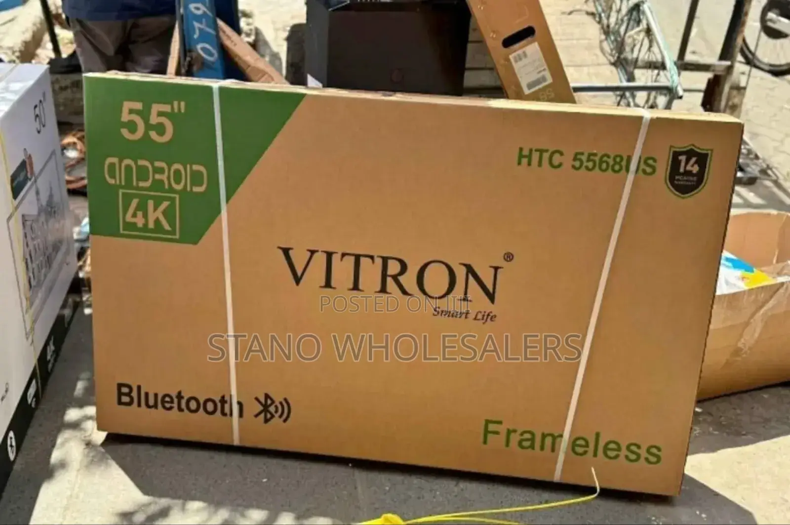 Youtube Netflix Vitron 55 Inch Android Tv