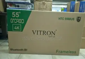 With Warranty Viton 55 Inch Android Television