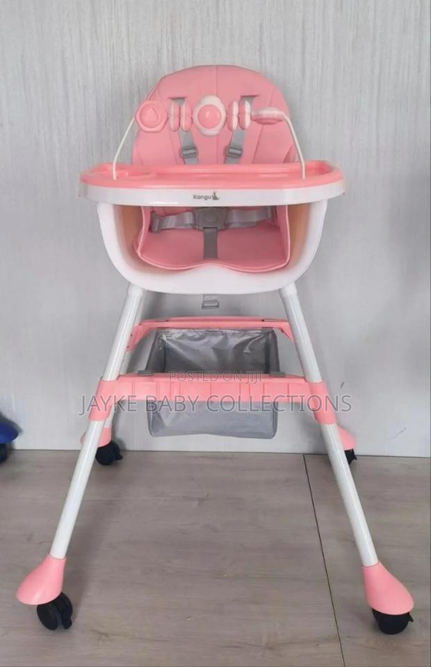 Multi-functional Baby High Chair With Table Wheels - thumbnail 5