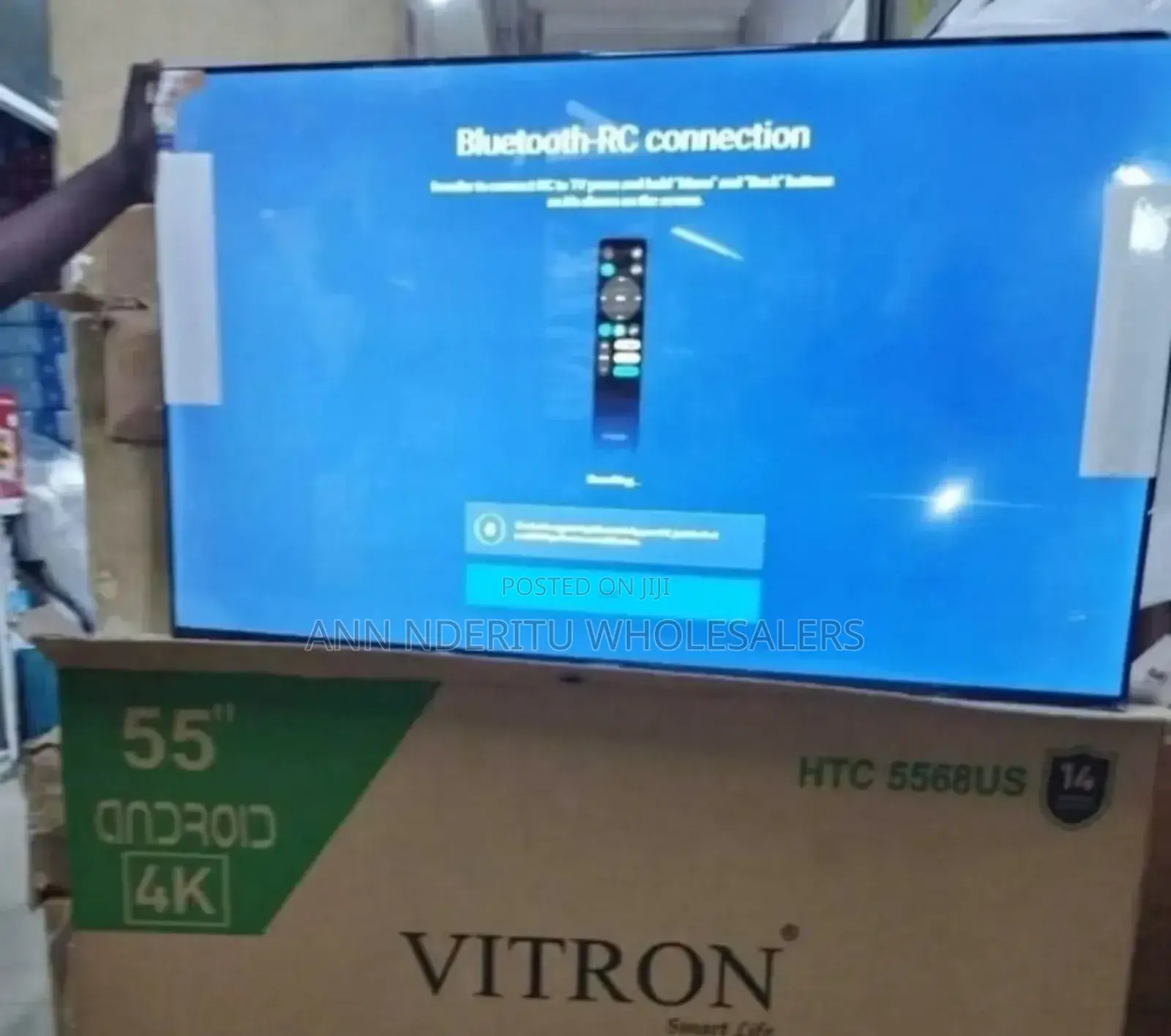 Wifi Enabled Vitron 55 Inch Android Tv
