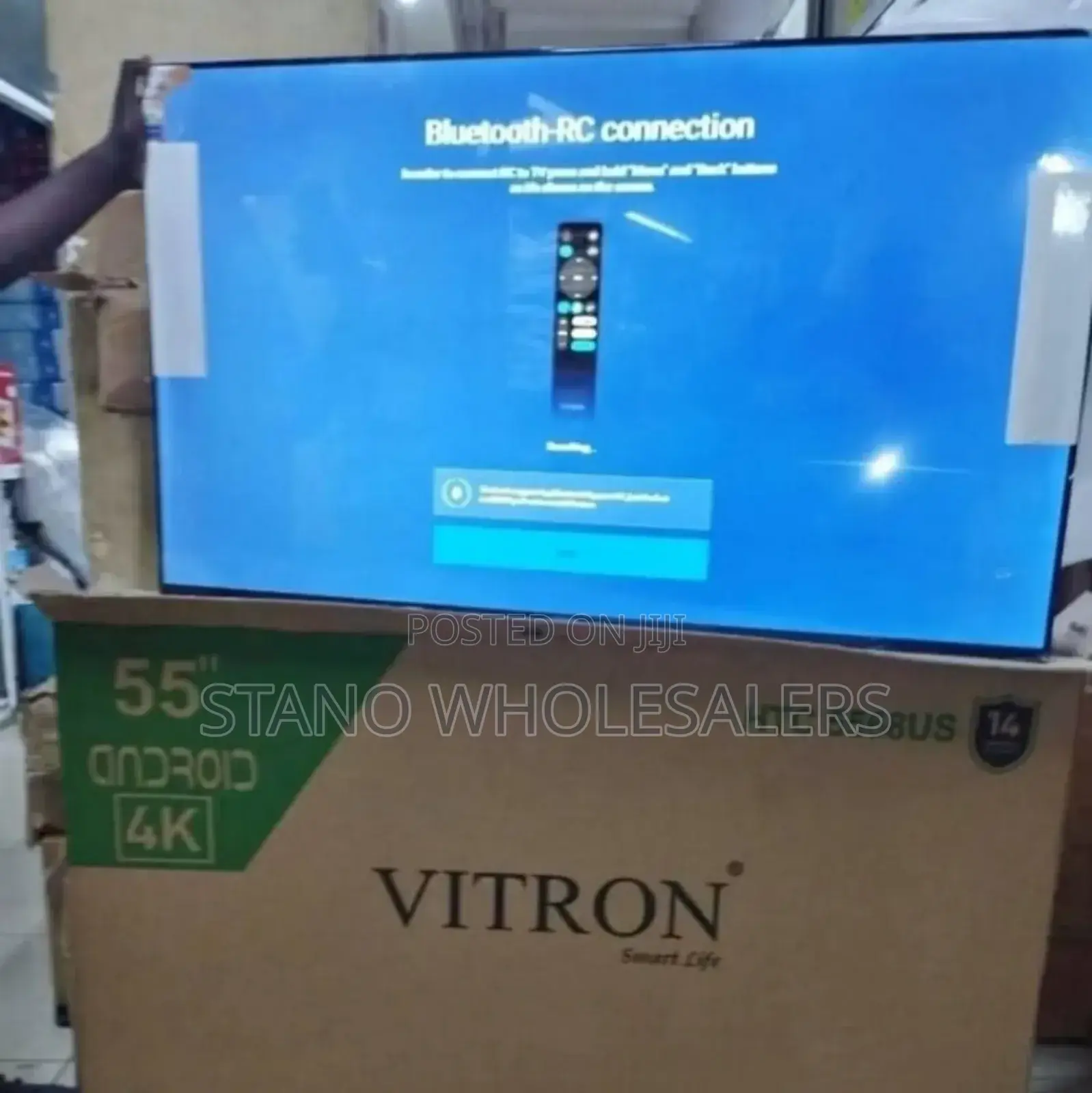 Wifi Enabled Vitron 55 Inch Android Tv