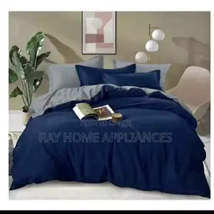 Double Sided Duvet Cover Pure Cotton,1 Bedsheet,4 Pillow Cases 6×7