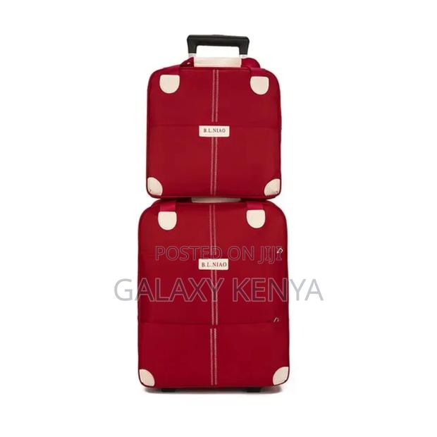 2 in 1 High Quality Big Sizes Trolley Travel Bags - thumbnail 5