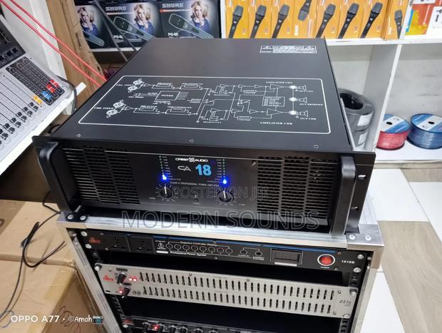 Crest Audio Ca 18 Professional Power Amplifier. - main view