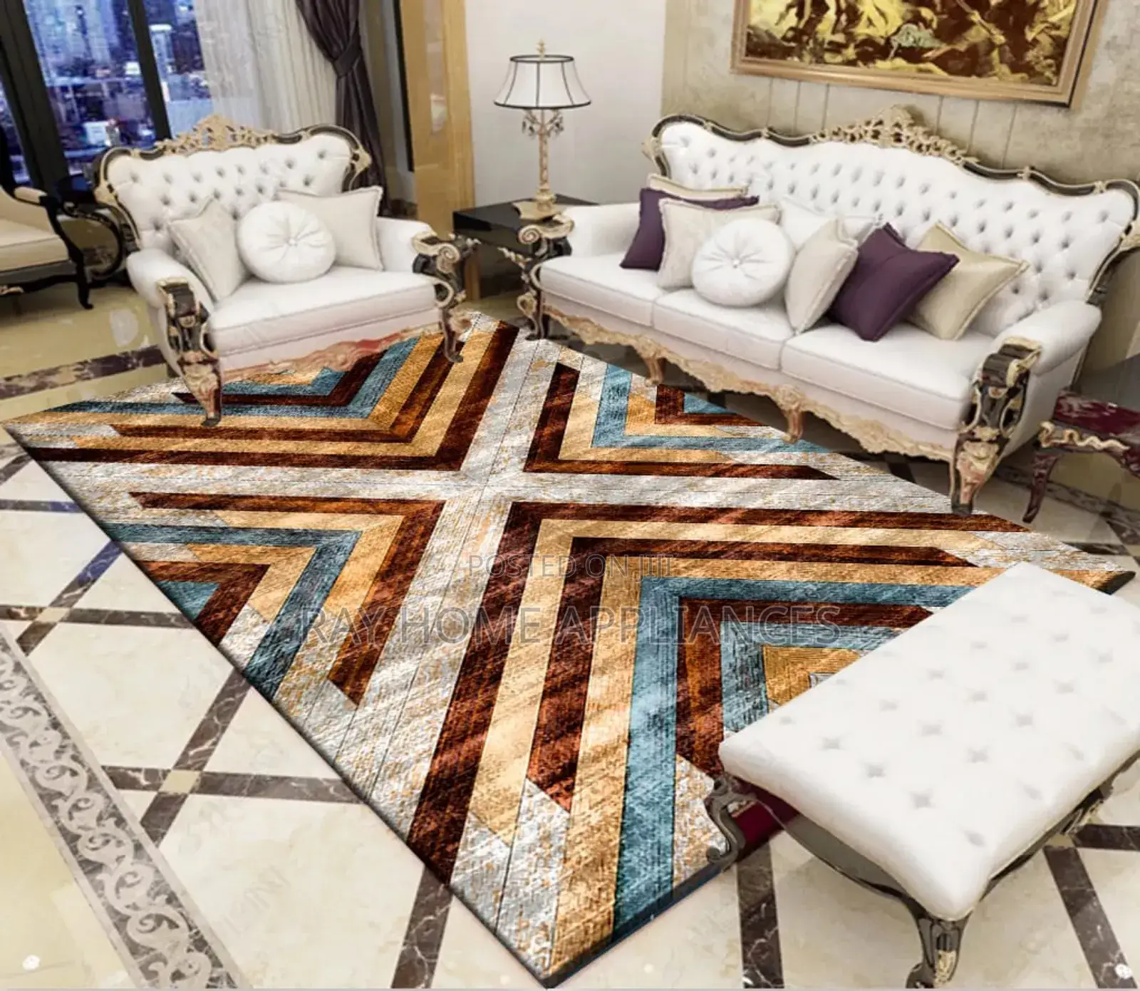 Ligther Classy 3d Carpets 5x8