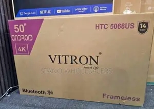 14 Months Warranty Vitron 50 Inch Android Tv