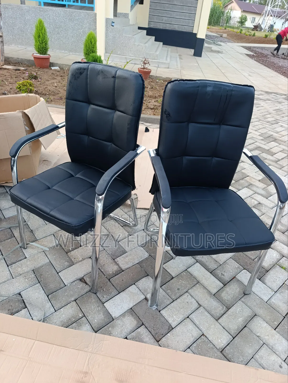 Leather Visitors Seats