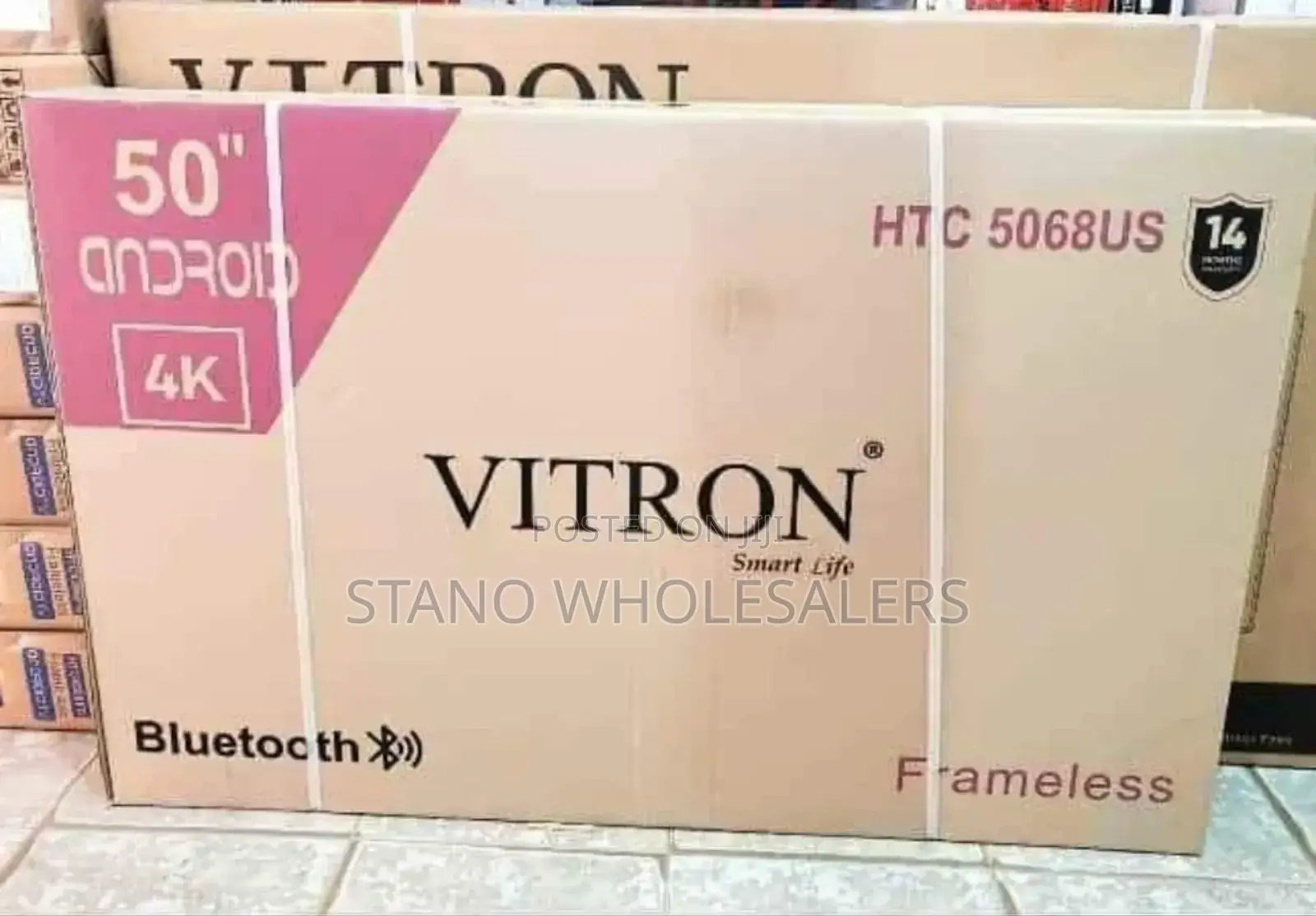 Vitron 50 Inch 4 K Android Television Htc5068us