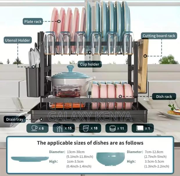 Classy High Quality Dish Rack - thumbnail 2