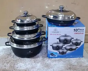 New in 
10pcs Tc Nonstick Cookware 
 at 5200