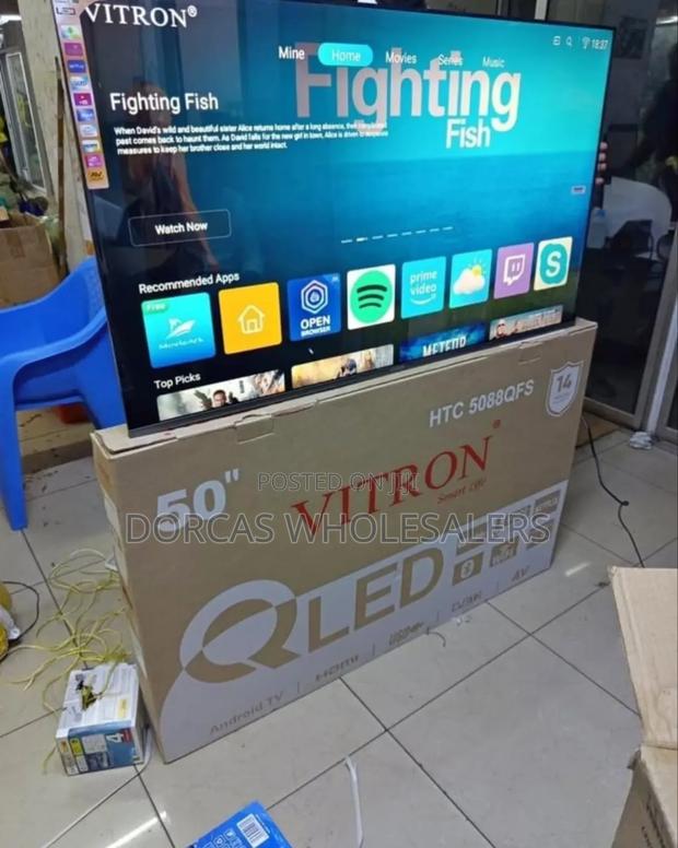 Bluetooth Enabled Qled 50 Inch Vitron Television - thumbnail 2