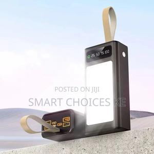 ♨50,000mah Large Capacity Power Bank With Detachable Cables
