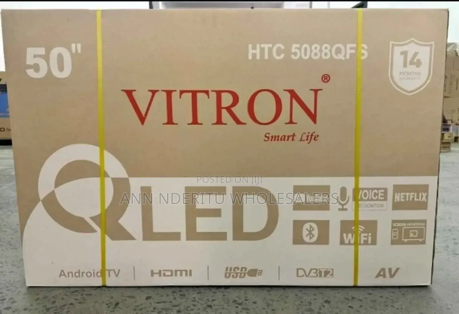 Hdmi Usb Vitron 50 Inch Qled Tv